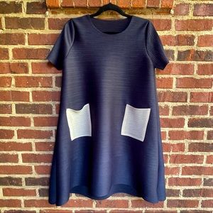 LONYUASH Navy Dress Size Large